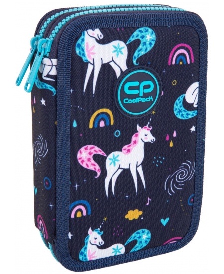 Penālis COOLPACK Mrs. Unicorn, divu nodalījumu, pildīts