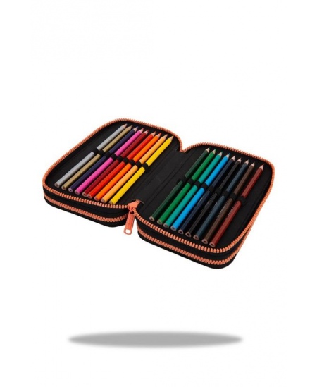 Penālis COOLPACK Capybara, trīs nodalījumu, pildīts