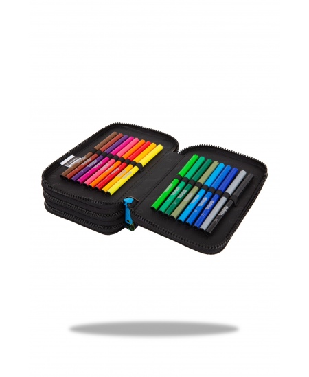 Penālis COOLPACK Skate Night, trīs nodalījumu, pildīts