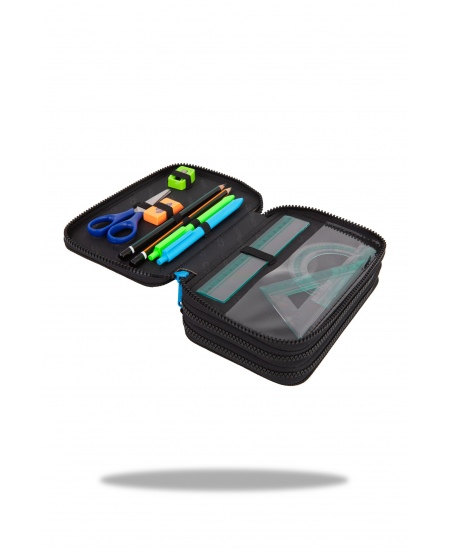 Penālis COOLPACK Skate Night, trīs nodalījumu, pildīts