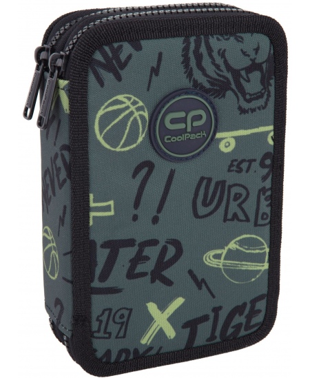 Penālis COOLPACK Tiger, divu nodalījumu, pildīts