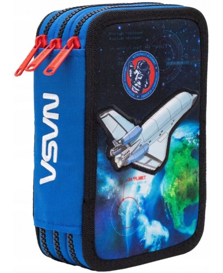 Penālis COLORINO Nasa, trīs nodalījumu, pildīts