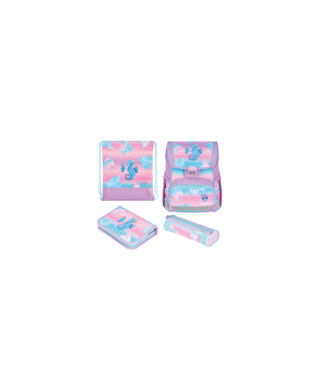 Mugursoma ar piederumiem HERLITZ Loop Plus Ocean Lights