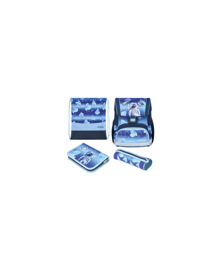 Mugursoma ar piederumiem HERLITZ Loop Plus Cosmic Explorer