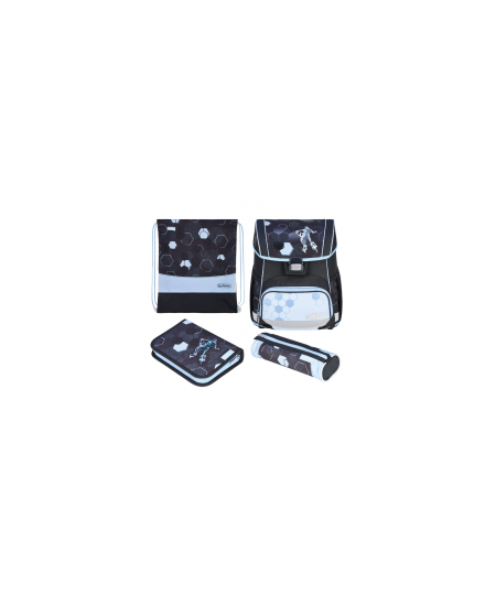 Mugursoma ar piederumiem HERLITZ Loop Plus Cyber Soccer