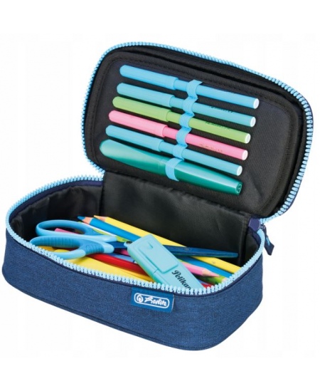 Penālis HERLITZ BeatBox Blue, viena nodalījuma