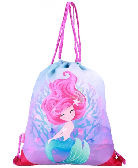 Mugursoma ar piederumiem ABC123 Mermaid, 4 daļu komplekts