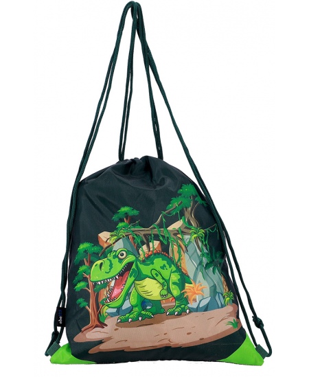 Mugursoma ar piederumiem ABC123 Dino, 4 daļu komplekts