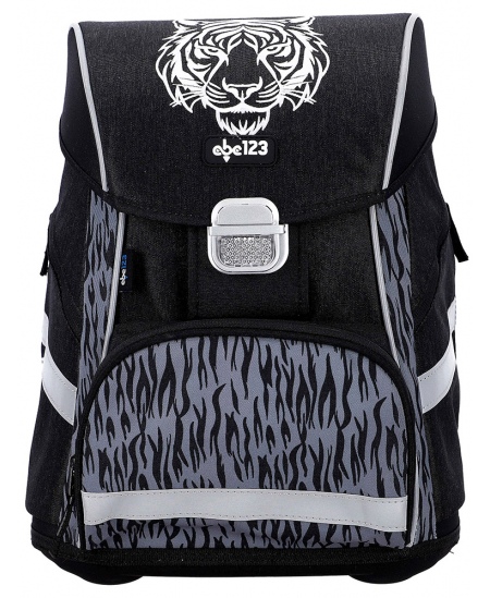 Mugursoma ar piederumiem ABC123 Tiger, 4 daļu komplekts