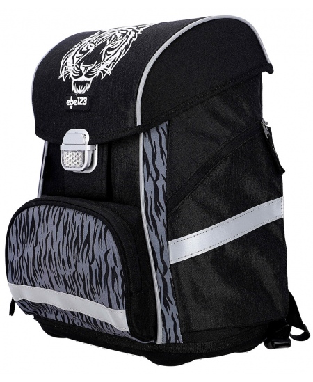 Mugursoma ar piederumiem ABC123 Tiger, 4 daļu komplekts