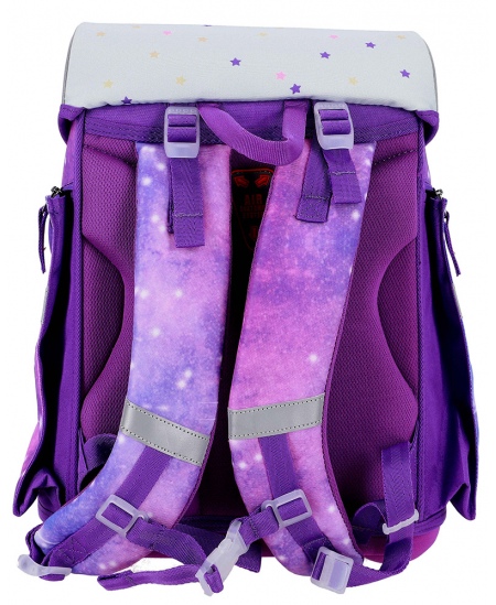 Mugursoma ar piederumiem ABC123 Unicorn, 4 daļu komplekts