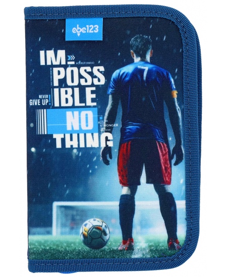 Mugursoma ar piederumiem ABC123 Football, Flexi, 4 daļu komplekts