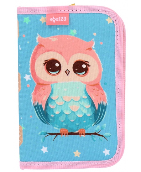 Mugursoma ar piederumiem ABC123 Owl, Flexi, 4 daļu