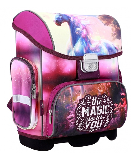 Mugursoma ar piederumiem ABC123 Horse, 3 daļu