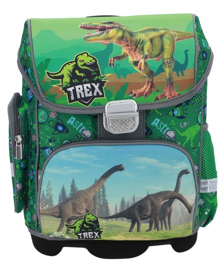 Mugursoma ar piederumiem ABC123 Dino, 3 daļu