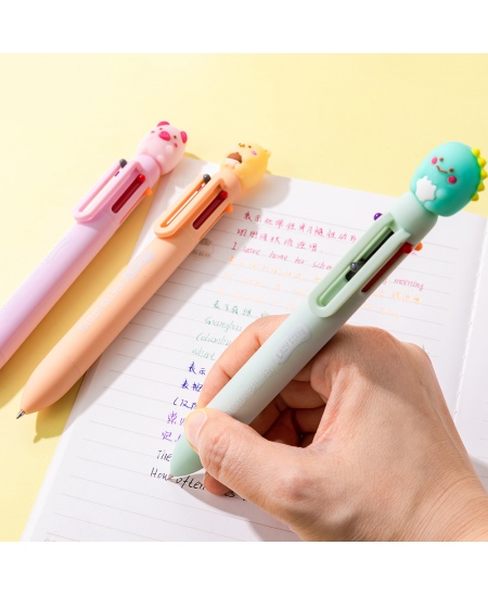 6 krāsu lodīšu pildspalva SQUISHY 2, dažādi dizaini