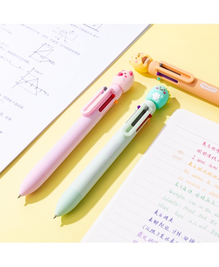 6 krāsu lodīšu pildspalva SQUISHY 2, dažādi dizaini