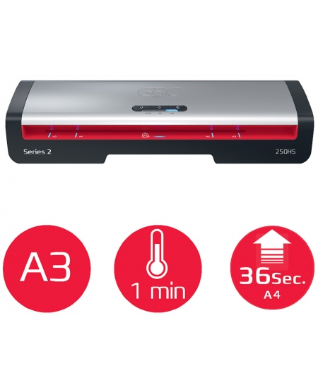 Laminēšanas aparāts GBC 250HS, A3