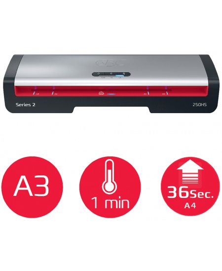 Laminēšanas aparāts GBC 250HS, A3