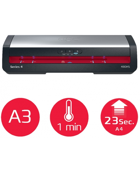 Laminēšanas aparāts GBC 480HS, A3