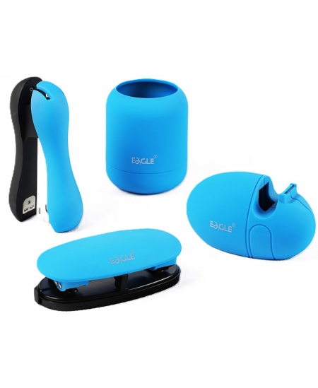 Caurumotājs EAGLE Ha!, 10 lapām, zils