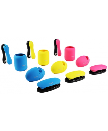 Caurumotājs EAGLE Ha!, 10 lapām, dzeltens