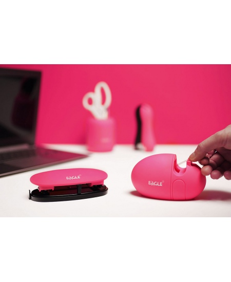 Caurumotājs EAGLE Ha!, 10 lapām, rozā