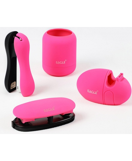Skavotājs EAGLE Ha!, līdz 20 lapām, rozā