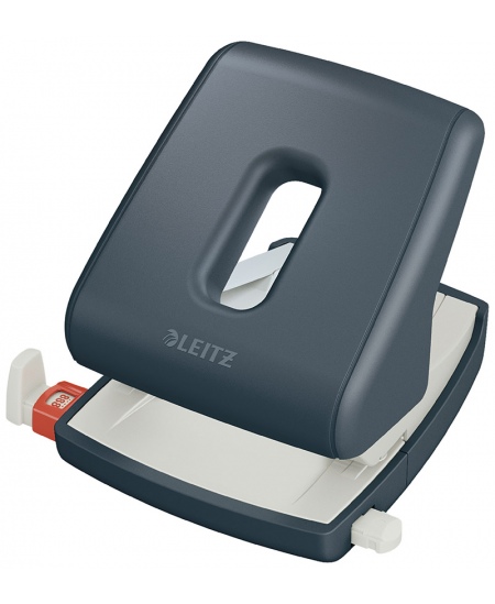 Caurumotājs LEITZ COSY, 30 lapām, pelēks