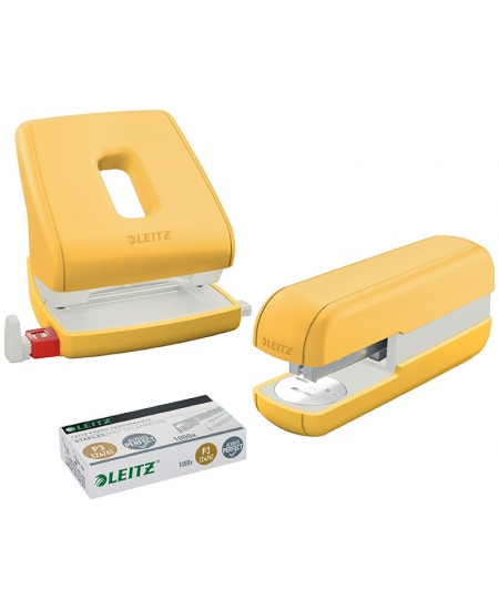 Skavotājs LEITZ COSY, līdz 30 lapām, dzeltens