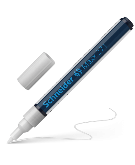 Marķieris SCHNEIDER Paint Marker Maxx 271, 1-2, balts