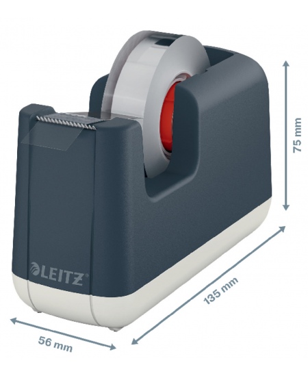 Līmlentes turētājs LEITZ COSY, pelēks