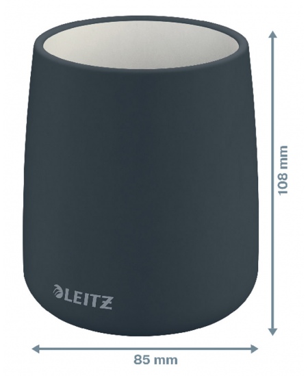 Penālis LEITZ COSY, 1 nodalījums, pelēks