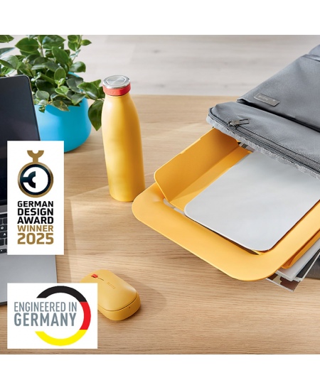 Monitora statīvs LEITZ COSY, dzeltens