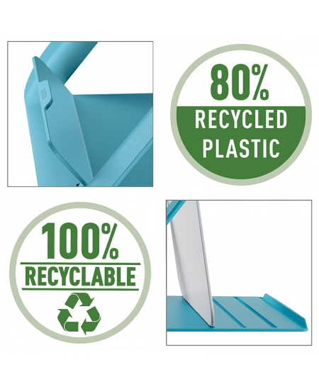 Monitora statīvs LEITZ COSY, gaiši zils