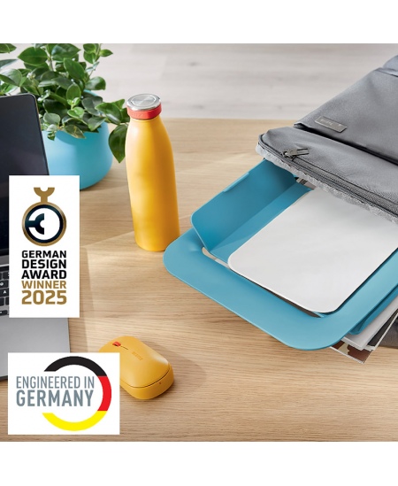 Monitora statīvs LEITZ COSY, gaiši zils