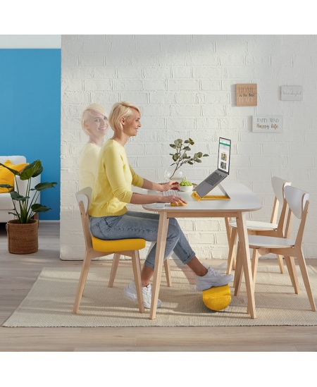 Monitora statīvs LEITZ COSY, gaiši zils