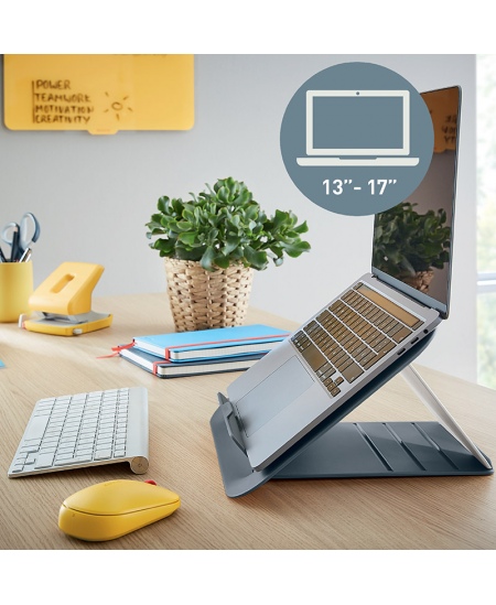 Monitora statīvs LEITZ COSY, pelēks