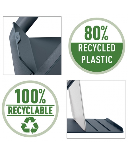 Monitora statīvs LEITZ COSY, pelēks