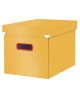 Kaste lietām LEITZ COSY Cube L, dzeltena