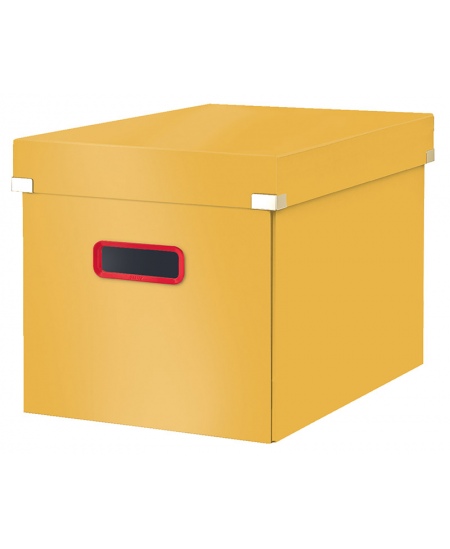 Kaste lietām LEITZ COSY Cube L, dzeltena