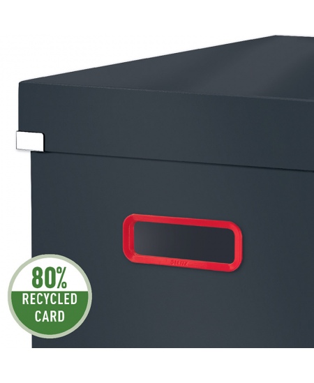 Kaste lietām LEITZ COSY Cube L, pelēka