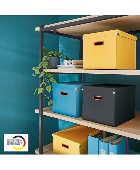 Kaste lietām LEITZ COSY Cube L, pelēka