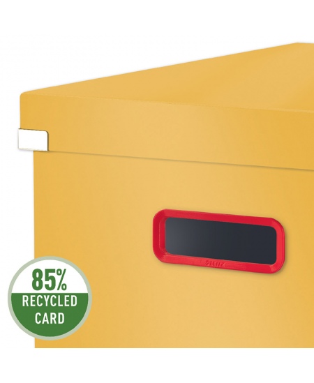 Kaste lietām LEITZ COSY Cube M, dzeltena