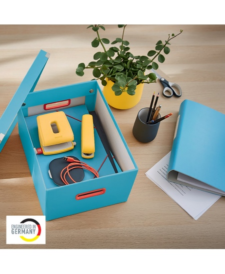 Kaste lietām LEITZ COSY Cube M, gaiši zila