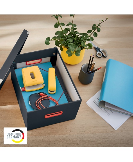 Kaste lietām LEITZ COSY Cube M, pelēka