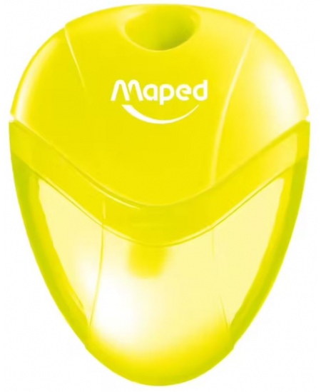 Asināmais ar konteineru MAPED Igloo, dažādas krāsas, 1 gab.