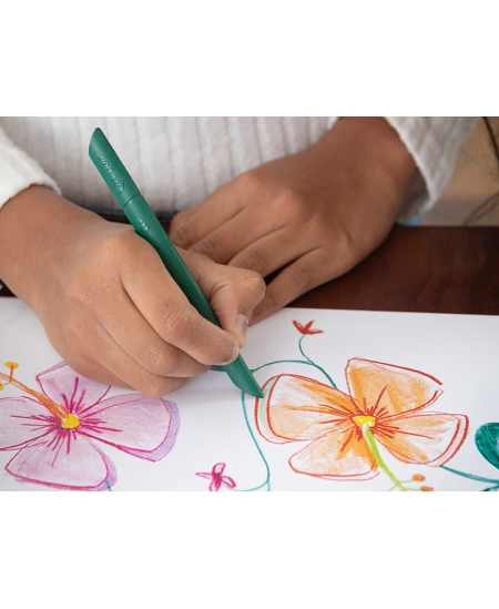 Flomasteru un neasināmo zīmuļu komplekts MAPED Color Peps Jungle+Infinity, 12 un 15 gab.