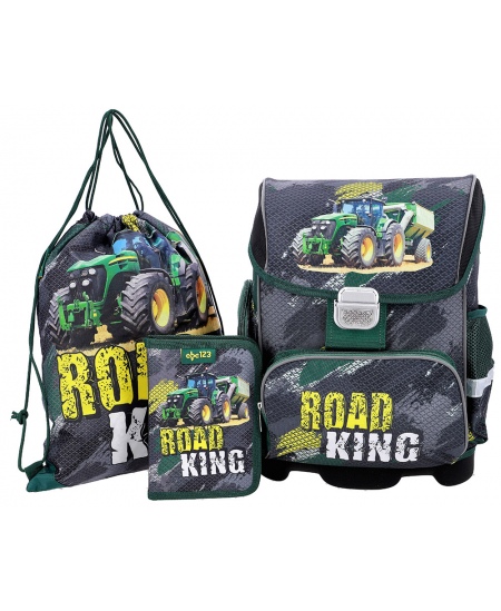 Mugursoma ar piederumiem ABC123 Road King, 3 daļu