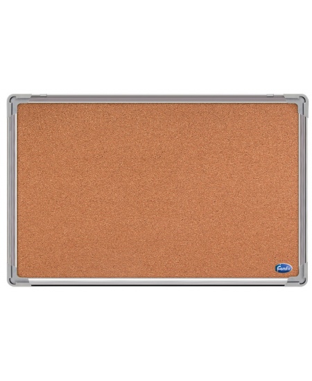 Korķa tāfele FOROFIS, alumīnija rāmī, 90x60 cm